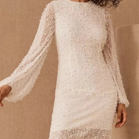 Forever That Girl Kanelle Dress
Beaded Pearl Sequin Mini, Occasion - Picture 3 of 9